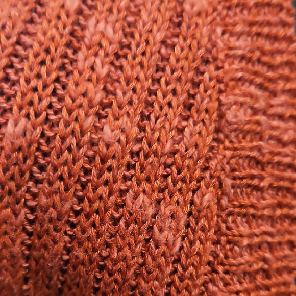 Umgee Rust Open-Front Cardigan - Picture 4 of 8